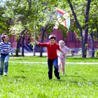 child-flying-kite Mosquito Control in MA