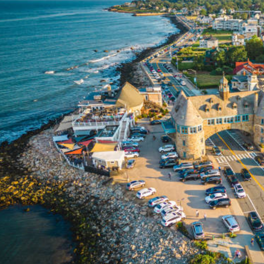 Narragansett, Rhode Island coastline